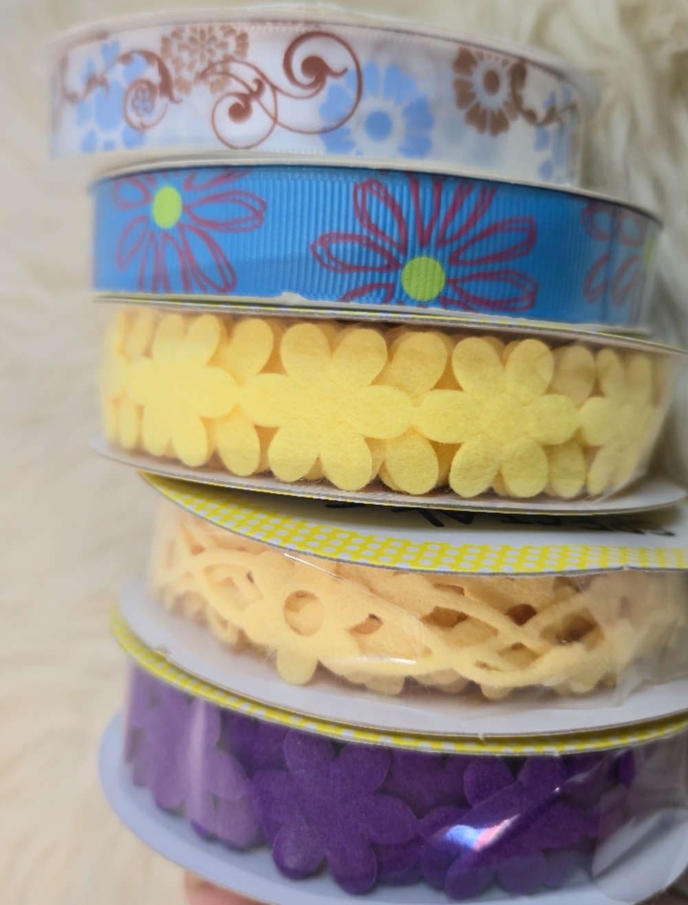 Floral Ribbon Craft Bundle